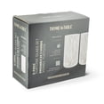 thumbnail image 3 of Thyme & Table 20 fl oz White Tortoise Drinking Glass, 2 Pack, 3 of 6