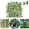 thumbnail image 4 of GROWTH TANK 4x Retractable Garden Fence Trellis Privacy Screen with Artificial Plant Outdoor, 4 of 7