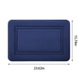thumbnail image 3 of Sentmoon Deals Flyer Thick Striped Memory Foam Bath Rugs, Soft Absorbent Velvet Bathroom Mats, Non-slip Bottom , Machine Washable Bathmat, Carpet Rug Room Decoration For Wash Floor Todays Deals Clear, 3 of 7