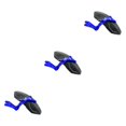 thumbnail image 1 of Decodeary Carbon Fiber Motorcycle Rear Wheel Fender Mudflap for Niu Technologies Sleek and Reliable 2nd Generation Blue 3Set, 1 of 1