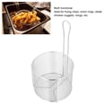 thumbnail image 3 of Chip Serving Frying Basket, Round French Fry Chip Fry Basket Food Presentation Strainer Potato Cooking Tool for Frying Serving Food, 3 of 7
