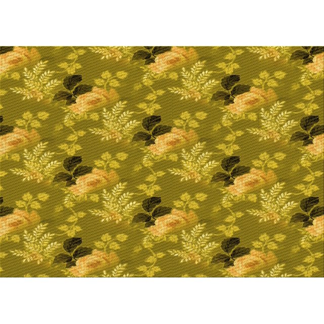Ahgly Tapis Rectangulaire Lavable en Machine Intérieur Transitionnel Chêne Brun, 7 Pieds x 9 Pieds