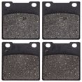 thumbnail image 4 of Niche Rear Brake Pad for Kawasaki Ninja ZX12R Semi-Metallic Motorcycle 2 Pack 519-KPA2431D, 4 of 5