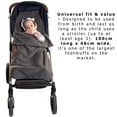thumbnail image 2 of Buggysnuggle Newborn Stroller Footmuff Bunting Snuggle Fleece, 2 of 4