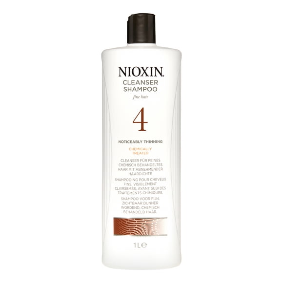 Nioxin Shampooing Nettoyant Cheveux Colorés Amincissement Progressif 4