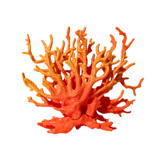 Plastic Coral Decoration for Fish Tank with Realistic Design and Easy Cleaning