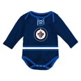 thumbnail image 1 of combinaison de corps à manches longues de Winnipeg Jets 6/9M, 1 of 1