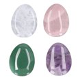 thumbnail image 3 of Worry Stones, 4 Pieces Thumb Worry Stone Exquisite Luster Stress Relief Widely Used  For Anxiety, 3 of 8