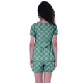 thumbnail image 3 of Moomaya Pyjama en Coton pour Femmes, Ensemble de Nuit 2 Pcs avec Shorts, Ensembles de Pyjama avec Shorts, 3 of 7
