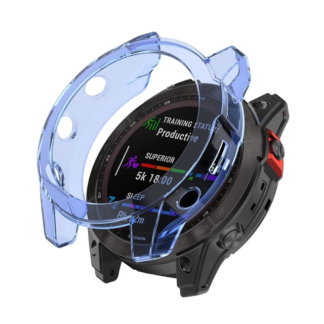 WIFKLSIIPG Suitable for Garmin- Epix Gen2 Case, Watch Protective Case, Half-pack Tpu Hollow Case, Watch Accessories