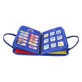 thumbnail image 3 of Xuanheng Planche d'Activités Montessori Jouets Planche Sensorielle pour Enfants Tout-Petits Enfants Bleu, 3 of 8