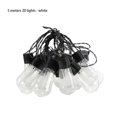 thumbnail image 3 of Windproof Waterproof Solar Bulb Indoor Outdoor 2 Modes Strip Lightbulb Wedding Thanksgiving Lighting Decoration Colorful 6.5m, 3 of 9