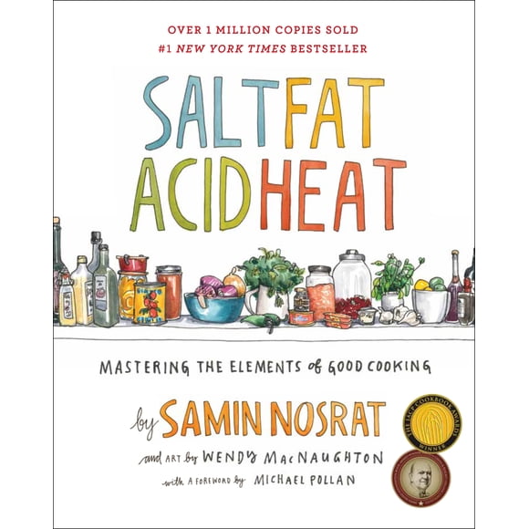 Salt, Fat, Acid, Heat, Samin Nosrat Hardcover