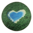 thumbnail image 2 of yuksok Tapis Rond pour Aire Tapis de Sol Tapis de Rampement pour Bébé Tapis de Sol Amour Mer 80cm, 2 of 9