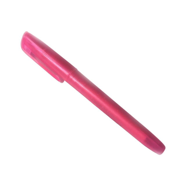 Stationery Highlighter Pens Water Based Color Markers For Students Study Review Pink Color Plastic Construction Pink