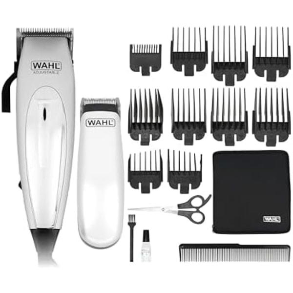 Wahl 79305-1316 Ensemble de Tondeuse à Cheveux HomePro Vogue Deluxe, Filaire