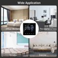 thumbnail image 1 of Thermostat WiFi Smart Thermostat Temperature Controller for Water Heating LCD Display Touch Screen Week Programmable App Control Underfloor Heating Thermostats for Home Office, 1 of 7