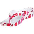 thumbnail image 2 of Kids' Dawgs Flip Flops Hearts Size 1, 2 of 6