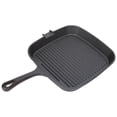 thumbnail image 2 of Steak Skillet  , Heat Resistant Handle Fast Heat Conduction Grill Frying Pan Even Heat Dissipation  For Restaurant For Kitchen 22cm,24cm, 2 of 8