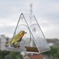 thumbnail image 4 of Baohd Mangeoire pour Animaux Triangulaire avec Ventouse, Récipient Alimentaire en Acrylique Transparent, 4 of 8