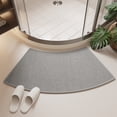 thumbnail image 2 of Dvruxg Tapis de Salle de Bain en Lin, Tapis Absorbant, Tapis de Sol Lavable à la Machine pour Entrée de Maison, 2 of 5