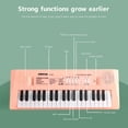thumbnail image 4 of Toys for 3 Year Old Girl 37 Keys Electric Kids Piano With Microphone Recording Function Musical Toy Portable Electronic Keyboard Piano Learning Toys For Kids Christmas Gifts Toys Under $5 on Clearance, 4 of 8