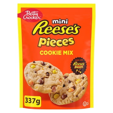 Betty Crocker Reese's Mini Pieces Cookie Mix with Peanut Butter Pieces and Chocolate Chips