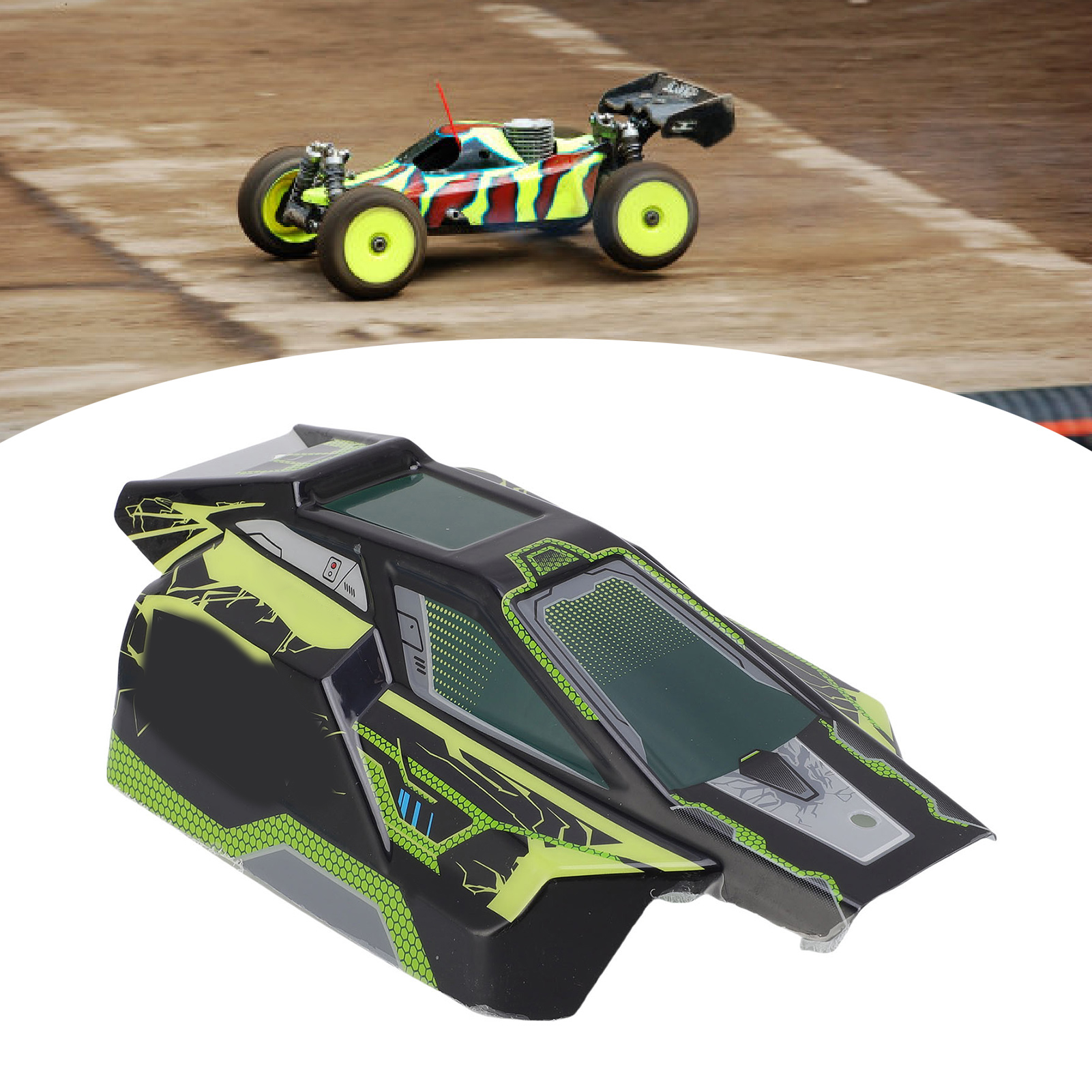 RC Car Body Housing, Stylish High Strength RC Car Body Shell Anti Aging  for Remote Control Car