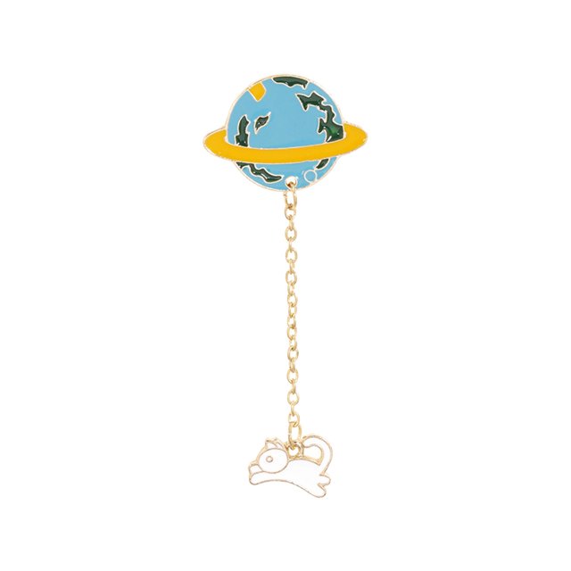 Broches Créatives Astronaute de la Terre à la Mode