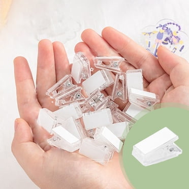 Transparent Spring Clips Strong Spring Small And Easy To Carry Suitable For Office School Home To Organize Documents Photos And Other Small Items