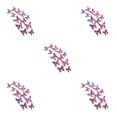 thumbnail image 2 of relayinert Autocollants Muraux Décoratifs Papillons - Bel Ajout à la Maison Multiples LK12 Rouge Rose 5Ensemble, 2 of 6