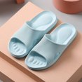 thumbnail image 2 of Bathroom Slippers Unisex Non-slip Quick Drying Open Toe Sandals Shower Slides, 2 of 10