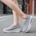 thumbnail image 1 of LSLJS Sport Chaussures pour Femmes Tissées en Maille Respirante Ajourée Mode Décontractée Chaussures de Course, Espadrilles pour Femmes, 1 of 6
