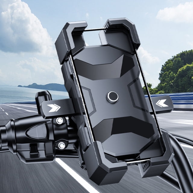 Chmadoxn Supports de Téléphone pour Moto, Cadre de Navigation Fixe pour Téléphone Cellulaire, Support de Téléphone pour Moto, Accessoires pour Moto pour Toutes les Tailles de Téléphones Cellulaires, Supports de Téléphone pour Moto