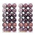 thumbnail image 1 of Matoen12 72PCS Christmas Tree Ball Bauble Hanging Home Party Ornament Decor 4CM, 1 of 4