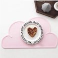 thumbnail image 3 of Coofit Kids Placemat Creative Silicone Cloud Shape Baby Placemat Non Slip Placemat, 3 of 10