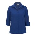 thumbnail image 1 of Edwards Ladies' Lightweight Open Neck Poplin Blouse - 3/4 Sleeve, 1 of 1