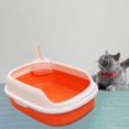 thumbnail image 4 of Anti Splashing Cat Supplies Small Animals Travel Orange, 4 of 8
