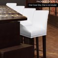 thumbnail image 2 of PiccoCasa Waterproof Bar Stool Covers for Counter Height Side Chair Covers White 4, 2 of 9