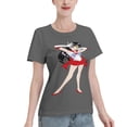 thumbnail image 2 of Women's Basic Short Sleeve T-Shirt Sailor Moon Rei Hono, 2 of 6