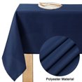 thumbnail image 3 of Unique Bargains Tablecloth Dining Table Cover Protector for Indoor, 3 of 9
