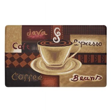 Achim ANFTMCFE12 18 x 30 in. Anti Fatigue Mat, Coffee