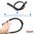 thumbnail image 4 of Amdohai Universal Car Rear Window Windshield Wiper Arm Blade Frameless Bracketless U-type Complete Replacement Set 20" 500mm, 4 of 7