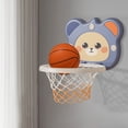 thumbnail image 3 of Blue Indoor Basketball System With Hoop And Pump For Toddlers Featuring Easy Installation, 3 of 6