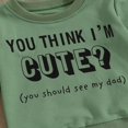thumbnail image 4 of Baby Boys 2PCS Pants Sets Long Sleeve Round Neck Sweatshirt Tops Solid Color Pants Sets, 4 of 7