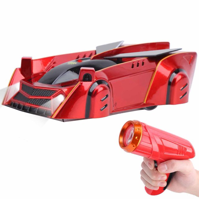 Car Wall Climber,Wall Climbing Racing Car Infrared Follow Light Sensor Car Toys for Kids Gifts