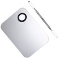 thumbnail image 4 of Palette de Maquillage en Acier Inoxydable avec Spatule, 4 of 4