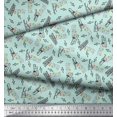 thumbnail image 3 of Soimoi Cotton Duck Fabric Notes,Piano & Guitar Musical Instrument Fabric Prints by Yard 42 Inch Wide, 3 of 3