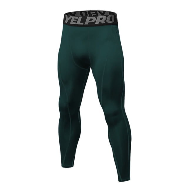 Mens Four Seasons Simple Exercise Tight Fitness Running Stretch Basketball Base Training Compression Pants Fitness Pants Pants