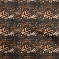 thumbnail image 1 of oneOone Rayon Orange Fabric Animal Craft Projects Decor Fabric Printed By The Yard 56 Inch Wide, 1 of 5